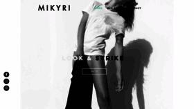 What Mikyri.com website looked like in 2019 (4 years ago)