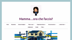 What Mammaorachefaccio.com website looked like in 2019 (4 years ago)