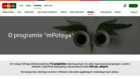 What Mpotega.pl website looked like in 2019 (4 years ago)