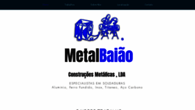 What Metalbaiao.com website looked like in 2019 (4 years ago)