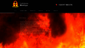 What Montoyaextintores.com website looked like in 2019 (5 years ago)
