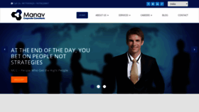 What Manavconsultant.com website looked like in 2019 (4 years ago)