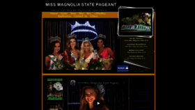 What Missmagnoliastate.com website looked like in 2019 (4 years ago)