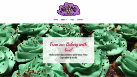 What Missprisscupcakes.com website looked like in 2019 (4 years ago)