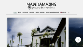 What Madeiramazing.com website looked like in 2019 (4 years ago)