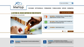 What Mefop.it website looked like in 2019 (4 years ago)
