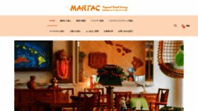 What Martac.com website looked like in 2019 (4 years ago)