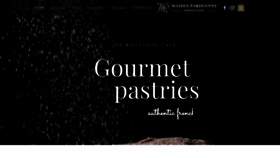 What Maison-parisienne.com website looked like in 2019 (4 years ago)