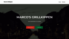 What Marcosgrillkippen.nl website looked like in 2019 (4 years ago)