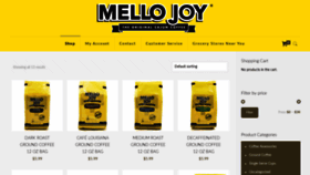 What Mellojoy.com website looked like in 2019 (4 years ago)