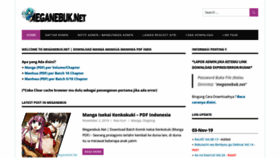 What Meganebuk.net website looked like in 2019 (4 years ago)