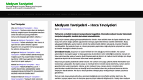 What Medyumtavsiyeleri.org website looked like in 2019 (4 years ago)