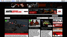 What Motolevel.com website looked like in 2019 (4 years ago)