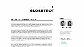 What Mrmrsglobetrot.com website looked like in 2019 (4 years ago)