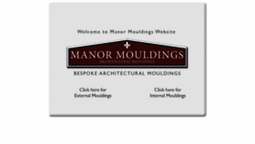 What Manormouldings.com website looked like in 2019 (4 years ago)