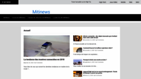 What Mitinews.info website looked like in 2019 (4 years ago)