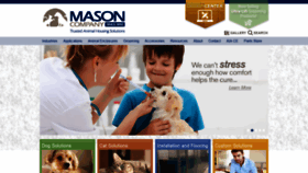 What Masonco.com website looked like in 2019 (5 years ago)