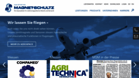 What Magnet-schultz.de website looked like in 2019 (6 years ago)