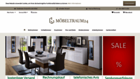 What Moebeltraum24.de website looked like in 2019 (4 years ago)