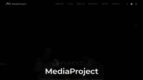 What Mediaproject.com.mx website looked like in 2019 (4 years ago)