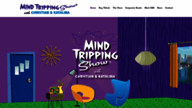 What Mindtrippingshow.com website looked like in 2019 (4 years ago)