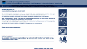 What Msscientific.de website looked like in 2019 (4 years ago)