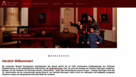 What Meiningermuseen.de website looked like in 2019 (4 years ago)
