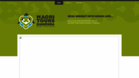 What Maoritours.co.nz website looked like in 2019 (4 years ago)