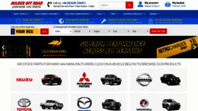 What Milneroffroad.com website looked like in 2019 (4 years ago)