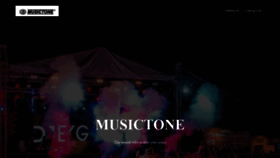 What Musictone.in website looked like in 2019 (4 years ago)