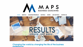 What Mapsbusinesstraining.com website looked like in 2019 (4 years ago)