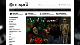 What Mixpro.dk website looked like in 2019 (4 years ago)