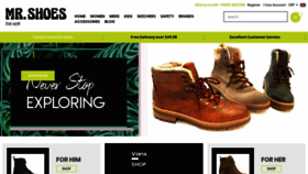 What Mr-shoes.co.uk website looked like in 2019 (4 years ago)