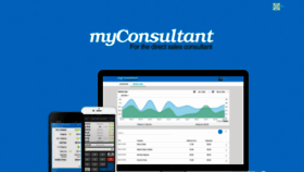 What Myconsultantapp.com website looked like in 2019 (4 years ago)