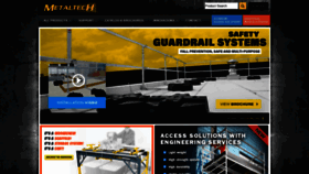 What Metaltech.co website looked like in 2019 (6 years ago)