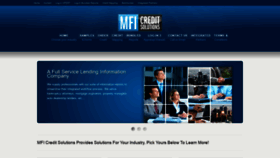 What Mficreditsolutions.com website looked like in 2019 (4 years ago)