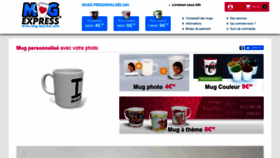 What Mug-express.com website looked like in 2019 (4 years ago)