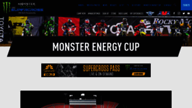 What Monsterenergycup.com website looked like in 2019 (4 years ago)