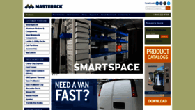 What Masterack.com website looked like in 2019 (4 years ago)