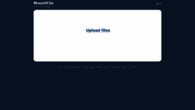 What Mountfile.net website looked like in 2019 (4 years ago)