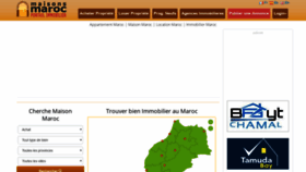 What Maisons-maroc.com website looked like in 2019 (4 years ago)