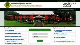 What Mail.icfre.org website looked like in 2019 (5 years ago)