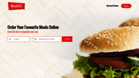 What Mealhi5.com website looked like in 2019 (4 years ago)