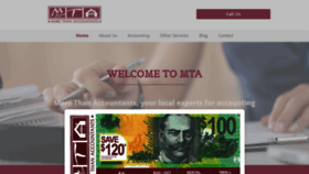 What Mtatax.com.au website looked like in 2019 (4 years ago)