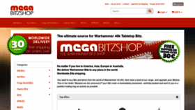 What Megabitzshop.com website looked like in 2019 (4 years ago)