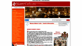 What Monaco-montecarlo.com website looked like in 2019 (4 years ago)