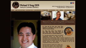 What Michaelyungdds.com website looked like in 2019 (4 years ago)