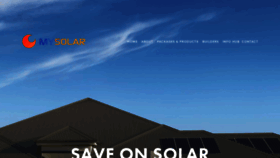 What Mysolar.com.au website looked like in 2019 (4 years ago)