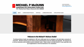 What Mcdunnstudio.com website looked like in 2019 (4 years ago)