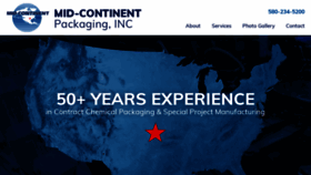 What Midcontinentpkg.com website looked like in 2019 (4 years ago)